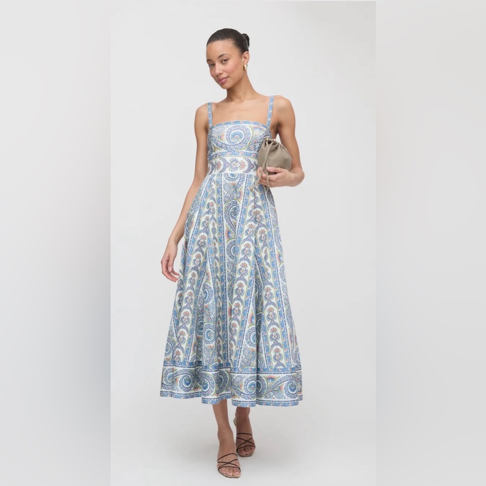 NWT Hill House Margot Dress in Corsica Paisley